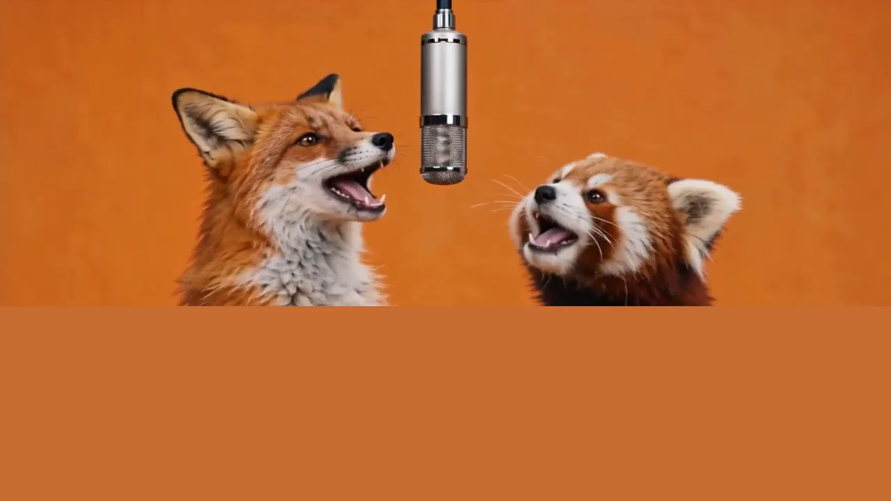 Orange Fox & Red Panda video preview poster