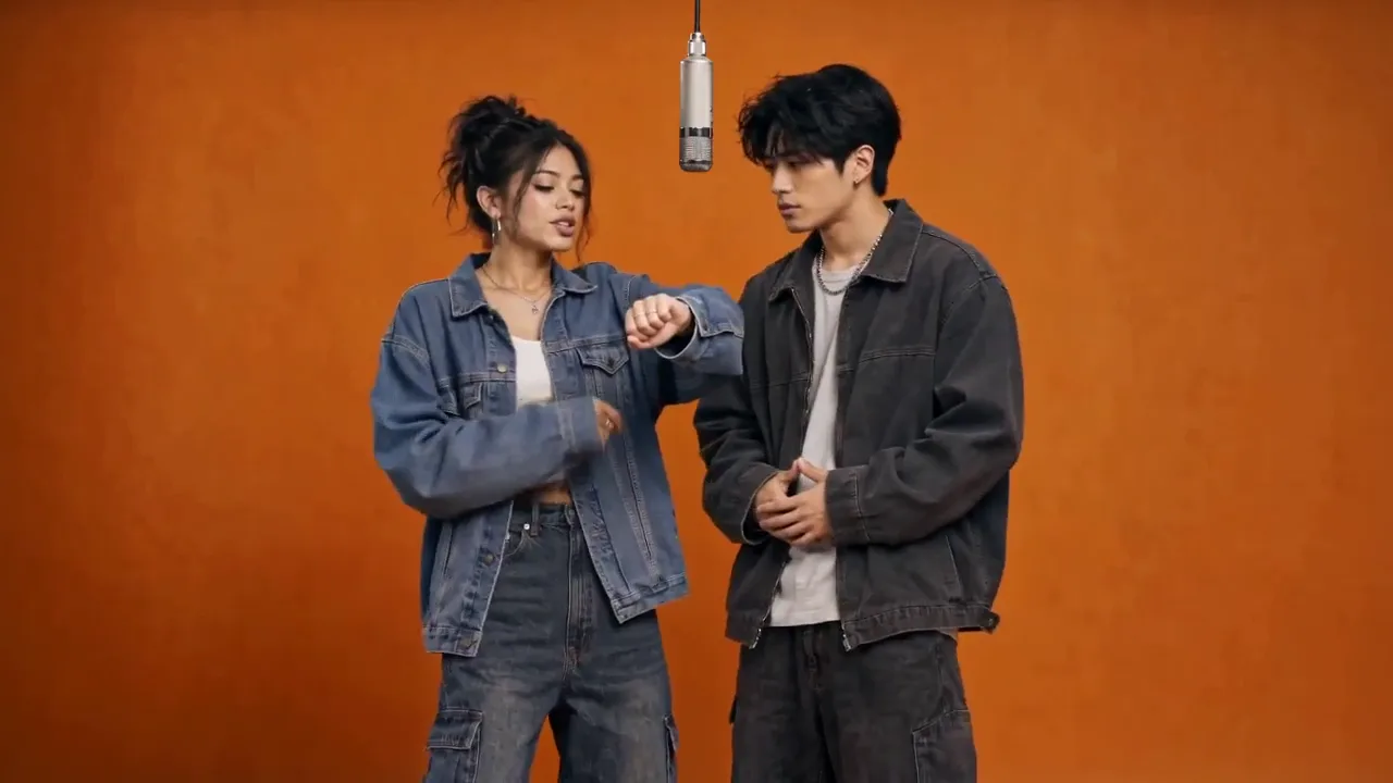 Orange Retro Duo video preview poster